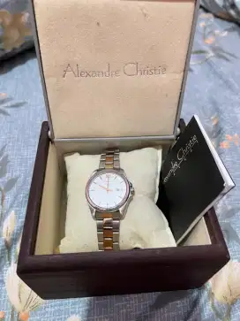Preloved jam tangan wanita  Alexander Christie