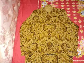 Baju Pakaian Kemeja Batik Lengan Panjang
