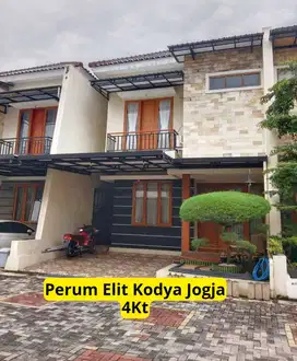 Rumah Dalam Perumahan Jogja Kota Siap Huni Full Furnished