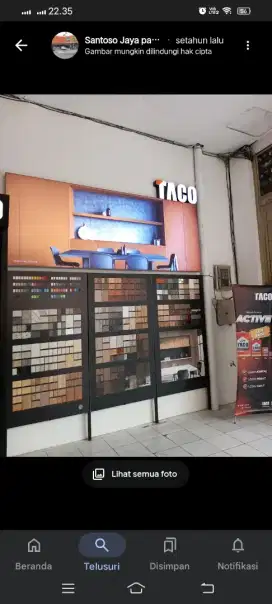 Lowker kasir toko