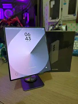 Samsung Galaxy Z Fold 6 12/512 GB Warna Silver MULUS GARANSI