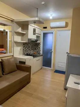 BU ! APARTEMEN 2BR FULLY FURNISHED GREEN PRAMUKA CITY VIEW LEPAS
