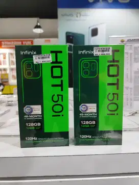 INFINIX HOT 50i 6/128 GARANSI RESMI 1 TAHUN