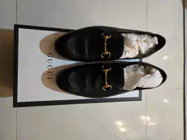 Pantofel Gucci Brixton Horsebit Loafers sz 8. Mewahh..