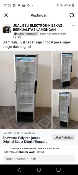 Showcase Polytron JUMBO Masih Original