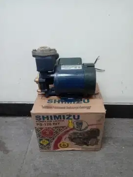 Pompa air Shimizu PS 128 bit bekas normal siap pasang