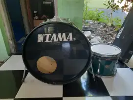 Shell Pack Drum Tama Rockstar Kick Bass Tom bk Pearl Mes Mapex Sonor