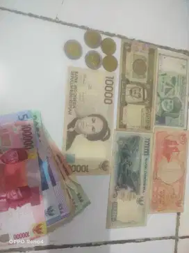 Di jual uang kuno baru