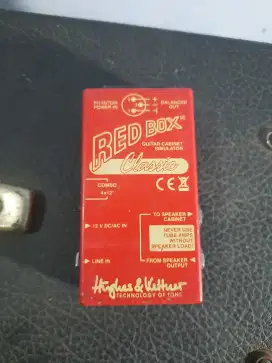 Direct Box Red Box Hughes Kettner bk Radial Behringer Ultra Boss