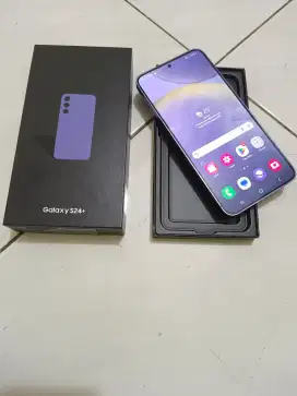 Samsung S24+ 12/256  Sein fullset mlusss like new josss