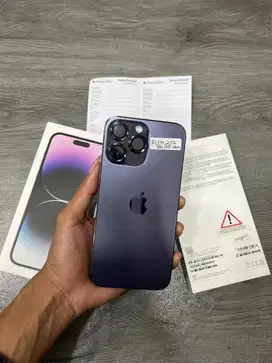 Iphone 14 pro max 256gb purple second ex ibox