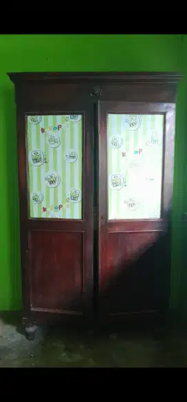 Dijual lemari jati