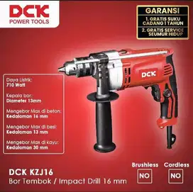 Bor Tembok DCK KZJ16 mm