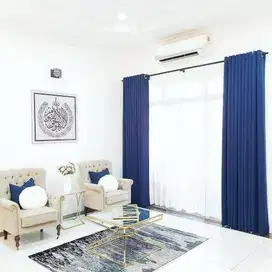 Menjual Gorden Blackout Sekat Klinik Hordeng Pintu Gordyn Vitrase