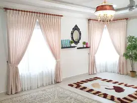 Termurah Tirai Gorden Jendela Gordyn Mewah Hordeng Model Terbaru Murah