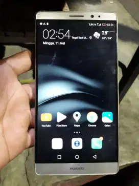 Huawei mate 8 ori 2 sim ram 4/64 baca minus
