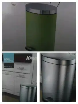 Tempat sampah stainless
