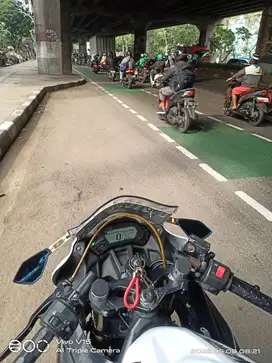 Motor Sport Ninja Rr 250 CC Putih Keren
