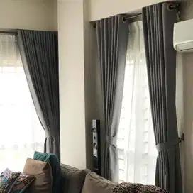 Produsen Tirai Gorden Jendela Gordyn Mewah Hordeng Model Terbaru Murah