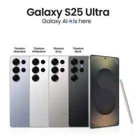 BISA COD SAMSUNG S25 ULTRA 5G 12/512GB CASH/TUKAR TAMBAH/CICILAN 0%