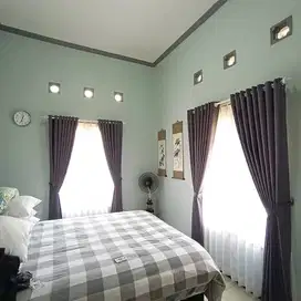 Melayani Gorden Blackout Sekat Klinik Hordeng Pintu Gordyn Vitrase