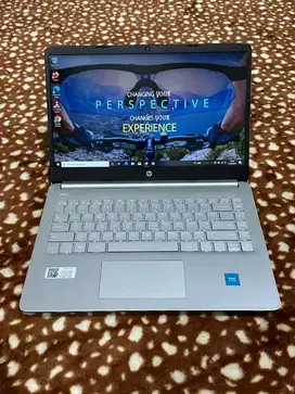 Laptop HP 14s-dq3109TU Intel N4500 8GB SSD 256GB Fullset-Garansi ON