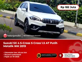 [ LOW KM ] Suzuki SX4 SX 4 S-Cross S Cross 1.5 AT Putih 2019 2020