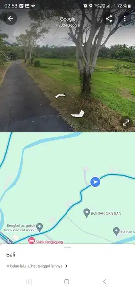 tanah murah butuh uang di tabanan bali dekat pantai soka luas 242