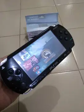 PSP Fat Tebel Seri 1000 Memory game 8gb Mines Layar Kusam