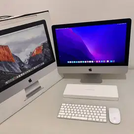 iMac 21,5inch 8GB 1TB - late 2015 - Keyboard & Mouse Ori - Dus Lengkap