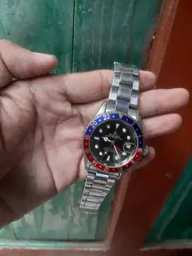 Vintage Jam Tangan Rolex GMT MASTER II Kondisi off