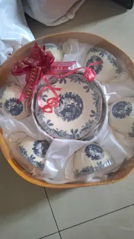 1 set Cangkir 6 pcs motif bagus