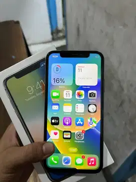 IPHONE X 256 Fulset warna white inter