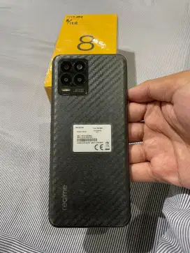 Realme 8 4G 8/128GB hitam