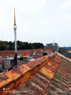 Paket Pasang Anti Penangkal Petir Dan Instalasi Rapih