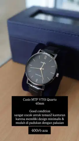 Casio MTP VT01 Quartz
40mm