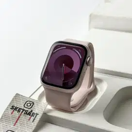 Apple Watch Series 9 41mm Pink iwatch Battery Health 100%