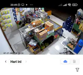 Paket cctv ezviz wireless + memori free pasang