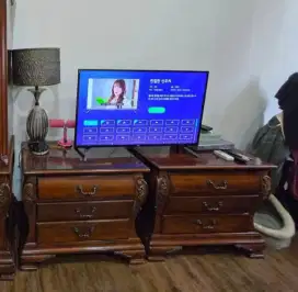 1 Set Rak laci kayu Oak brand Korea