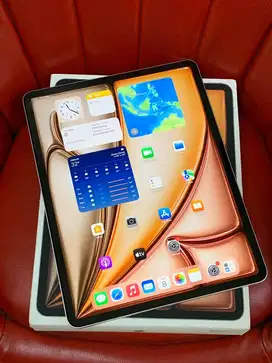 iPad Air 13 inch 128gb M2 Wifi Gen-6 Garansi iBox PA/A Starlight