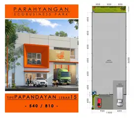 Gudang Type Papandayan, Parahyangan Ecobusiness di Padalarang, Bandung