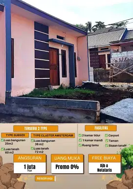 Rumah Investasi Tinggi di Malang, Lokasi Strategis & Sejuk