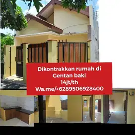 Dikontrakkan rumah di baki Sukoharjo