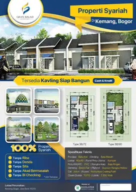 Hunian Islami Berkonsep Rumah Tumbuh Seluas 1.7 Ha di Kemang Bogor