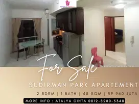 Dijual Apartement Sudirman Park Low Floor 2BR Furnished North View
