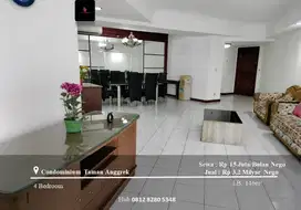 Dijual Condominium Taman Anggrek High FLoor 3BR+1 Full Furnished