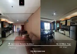 Dijual Apartement Thamrin Residence High Floor 3BR+1 Full Furnished