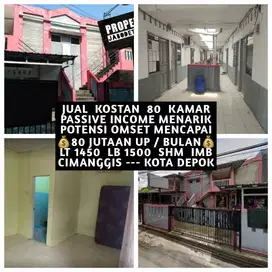 JUAL KOS KOST KOSAN KOSTAN 80 KAMAR DI CIMANGGIS DEPOK