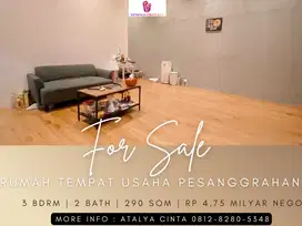 Rumah Bisnis 2 Lantai Bagus Furnished di Pesanggrahan, Jakarta Selatan