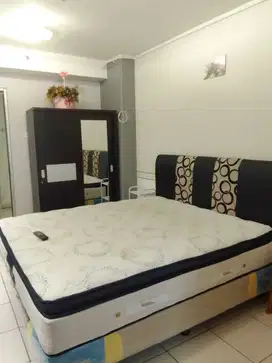 Apartemen Green Bay Pluit Studio Semi Furnished View Lapangan